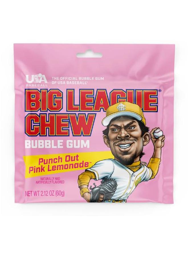 Candy Big League  Chew Pink Lemonade 60G