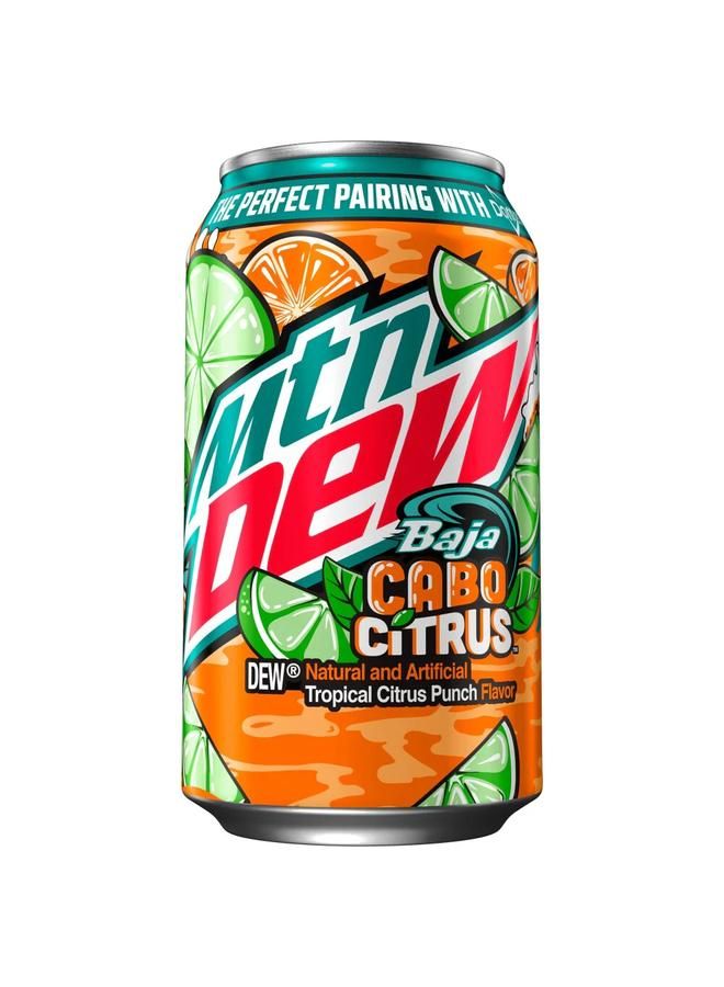 Mountain Dew Baja Cabo Citrus 355ml
