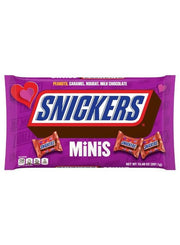 Snickers Valentine Lay Down Bag Miniature 10.48 Ounce