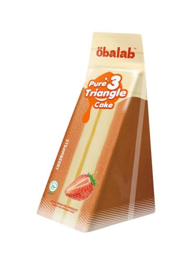 Obalab Pure 3 Triangle Strawberry Cake 100G