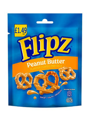 Mcvities Flipz Peanut Butter Flavour Coated Pretzel Snacks £1.49 Pmp 80G