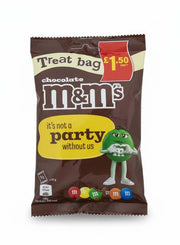 M&M's Choco Treat Bag Pmp 82G