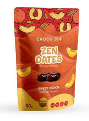 Choco Zen Sweet Peach Flavoured Dates 90g
