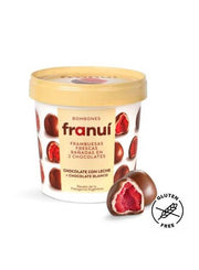 Franui Fresh Frozen Raspberries with Milk Chocolate