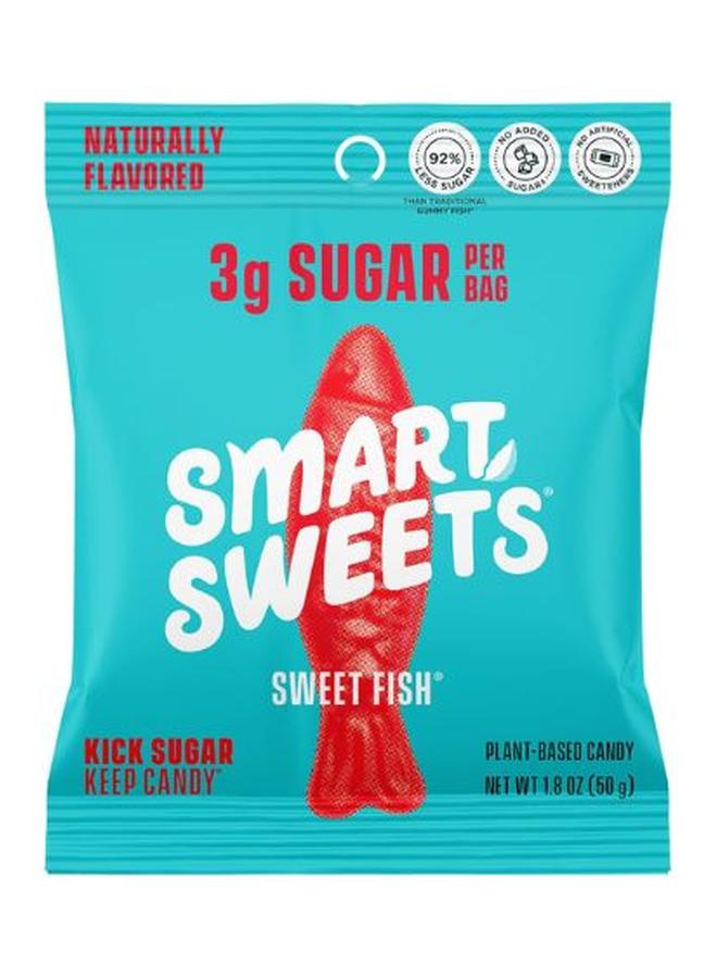 Smartsweets Sweet Fish Gummy Candy 1.8 Ounce
