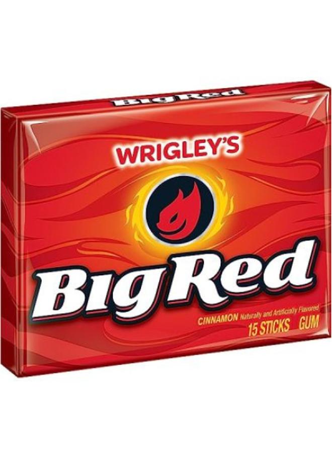 Big Red Chewing Gum 15 Pieces