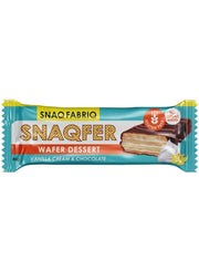 Snaqfer Vanilla Cream and Belgian Choc 45g