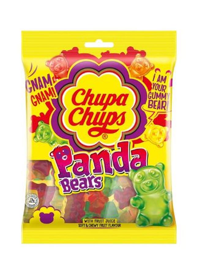 Chupa Chups Panda Bears 24G X 10Pcs X 24 Hangers
