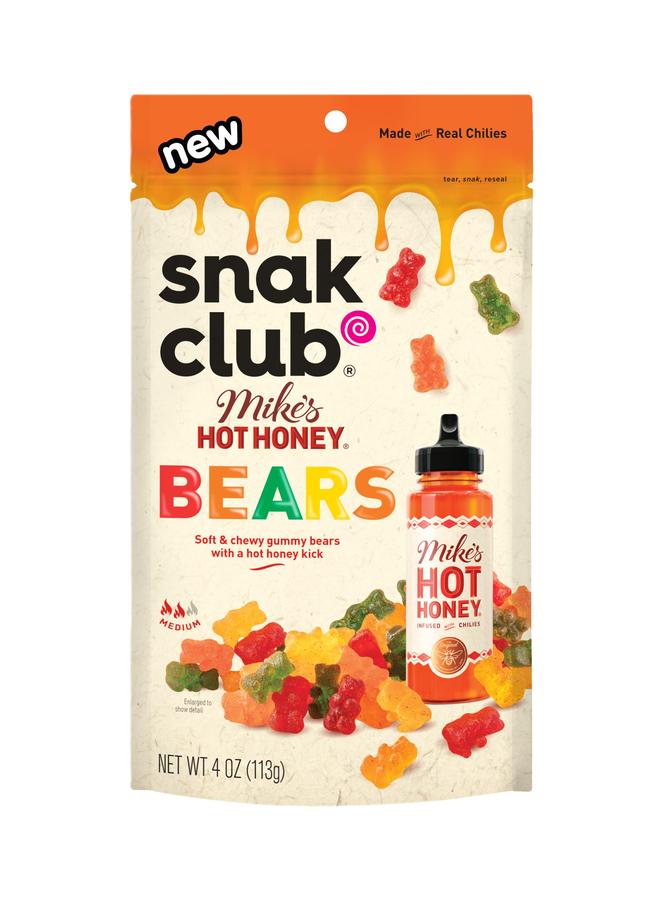 Snak Club Tajin Mike's Honey Bears 4oz