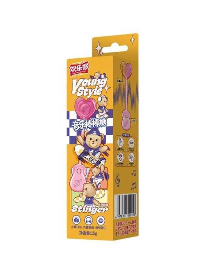 Musical Lollipop Teddy Friend 15g  (8/Ctn)