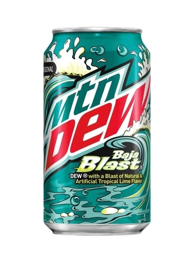 Mountain Dew Baja Blast Lime Flavor 355ml