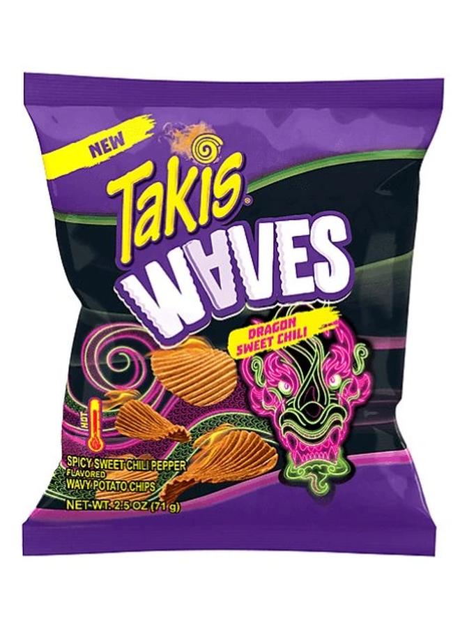 Takis Waves Dragon Sweet Chili - 2.5 Ounce