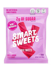 Smartsweets Red Twists, 1.8 Ounce