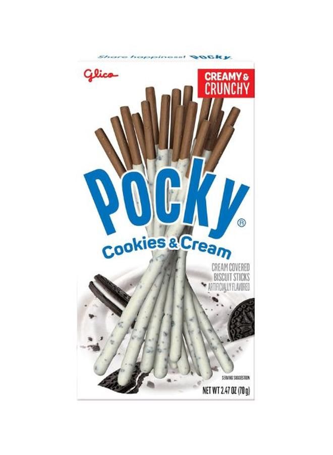 Pocky Cookies & Cream Biscuit Sticks 40G