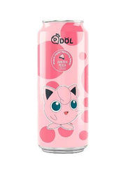 Qdol White Peach Flavored Sparkling Water (Soda) 500Ml