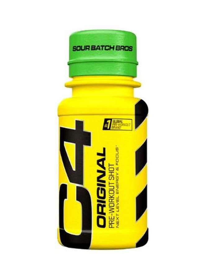 C4 Sour Batch Bros Energy Shots 12 × 60ml
