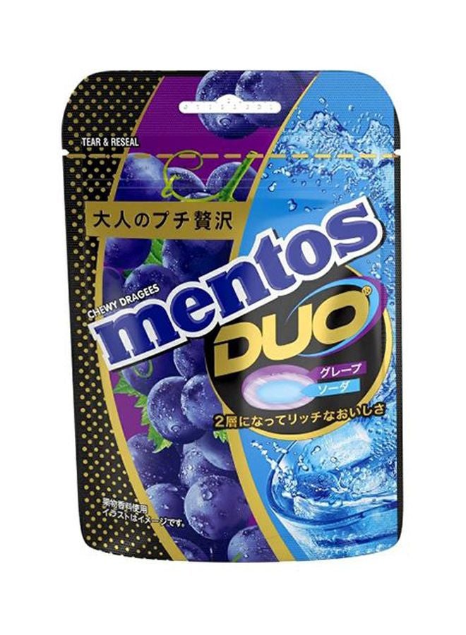 Mentos Duo Soda Grape Japan 45g