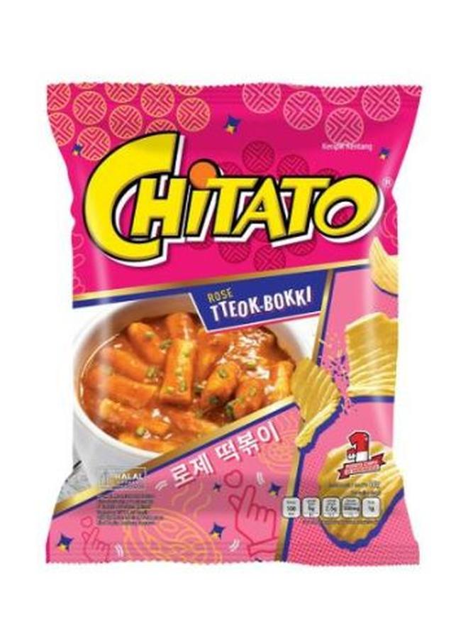 Chitato Potato Chips 65gr Rose Tteokbokki