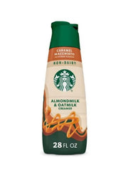 Starbucks Caramel Macchiato Almondmilk & Oatmilk Non-Dairy Coffee Creamer 828ml