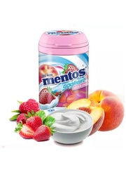 Mentos Yoghurt Candy (Strawberry Peach) 90Gr