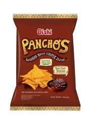Oishi Panchos Beef Barbecue Flavor 140g