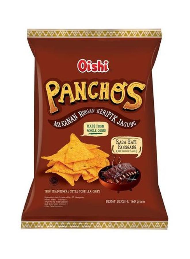 Oishi Panchos Beef Barbecue Flavor 140g