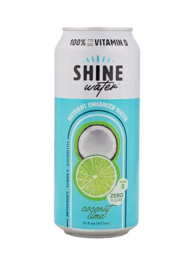 ShineWater Coconut Lime Vitamin-Enhanced Water 473ml
