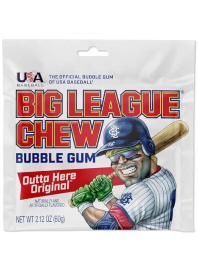 Candy Big League  Chew Original 60 Gr