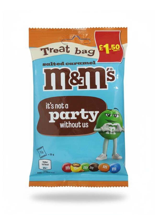 M&M's Salted Caramel Treat Bag 70g