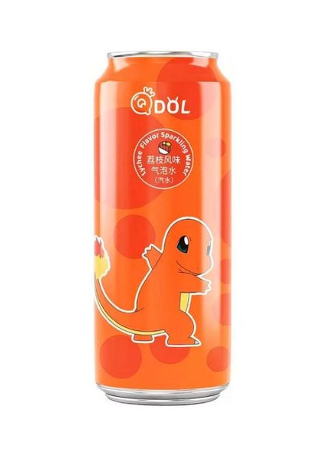 Qdol Lychee Flavored Sparkling Water (Soda) 330Ml