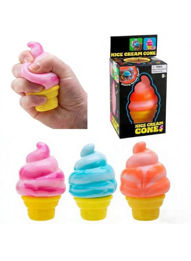 NEE DOH Nice Ice Cream Cone Squishy