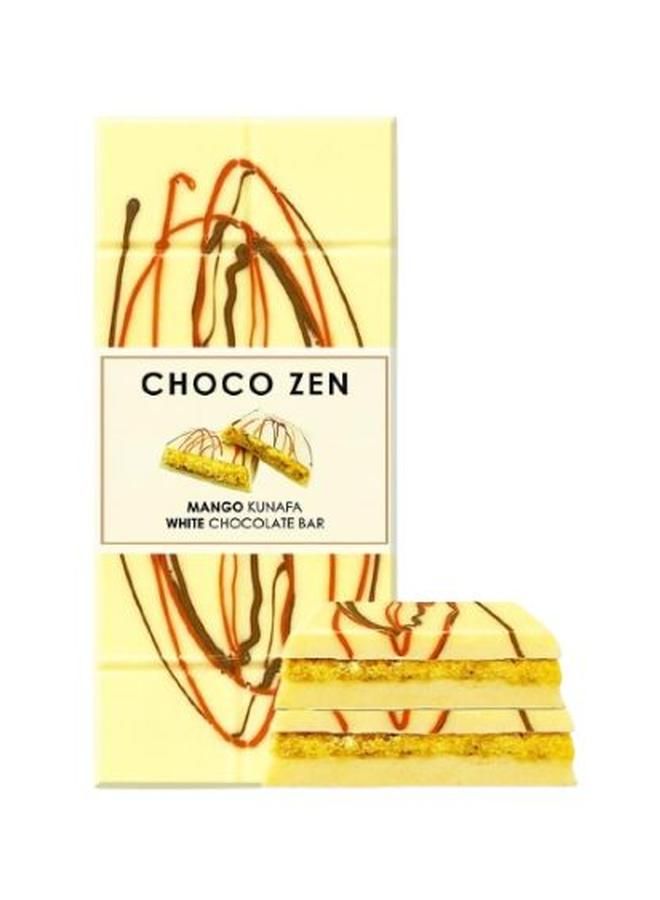 CHOCO ZEN Mango Kunafa White Chocolate Bar 190g