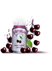 Waterloo Sparkling Water Black Cherry 355Ml