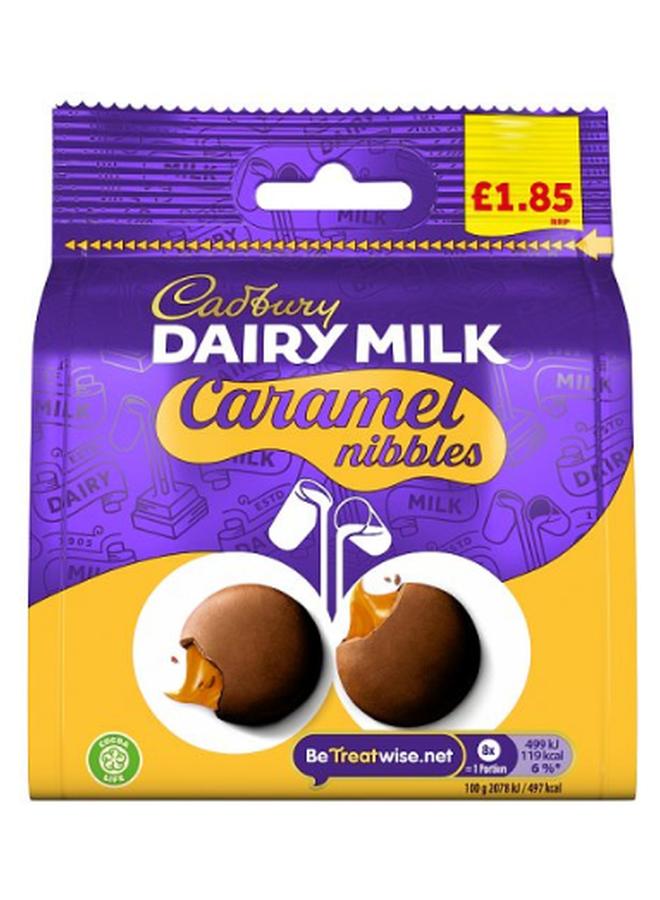 Cadbury Pouch Bags Caramel Nibbles Pmp