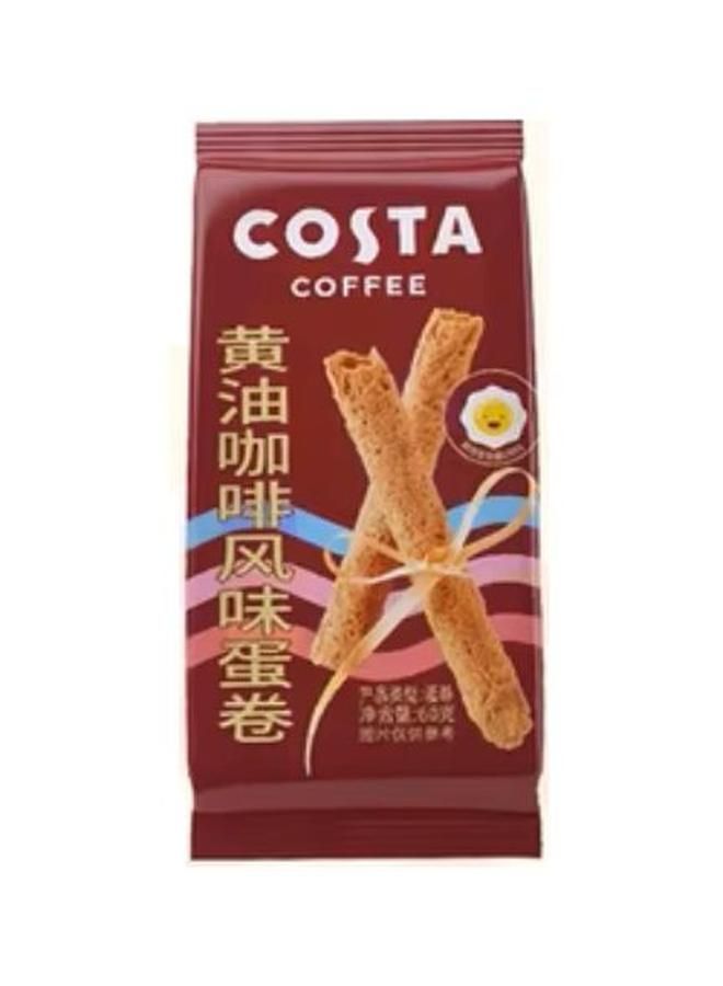 Costa Butter Coffee Flavored Egg Rolls 60G