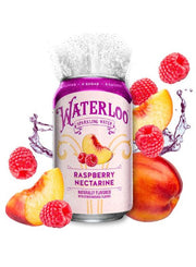 Waterloo Sparkling Water Raspberry Nectarine 355Ml