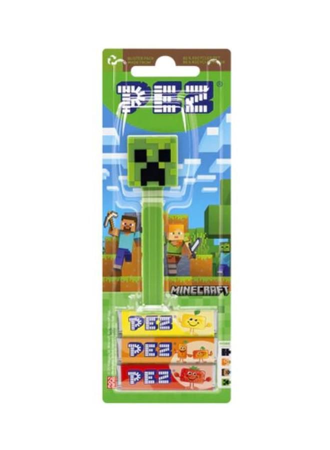Pez Blister Pack Minecraft 0.87Oz