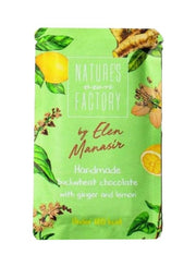 Natures Factory Buckwheat With Ginger and Lemon Chocolate 20g