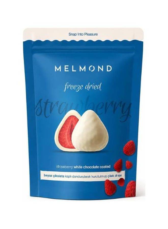 Melmond White Chocolate Coated Freeze Dried Strawberry (1*12)