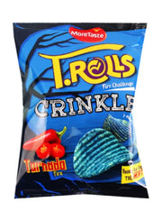 T.Rolls Tornado Fire Crinkle Crispy Chips 45g