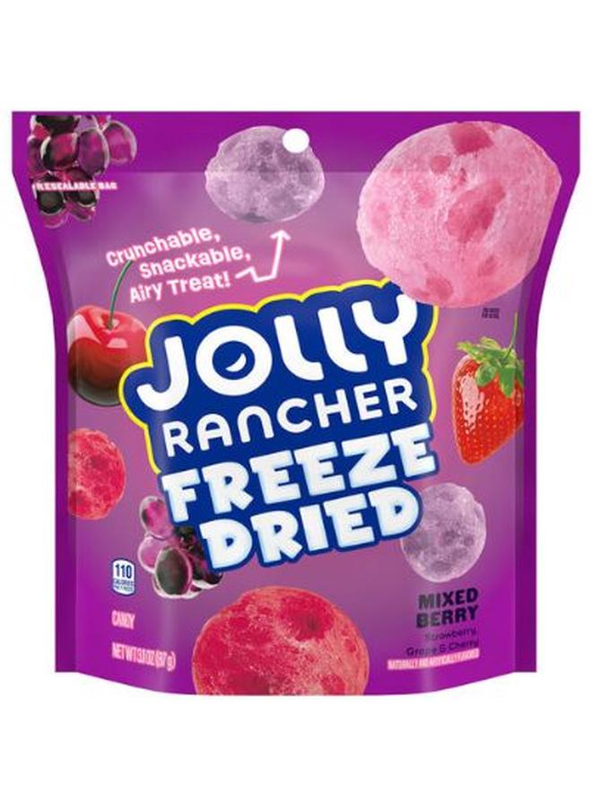 Jolly Rancher Freeze Dried Mixed Berry Pouch 3.1Oz