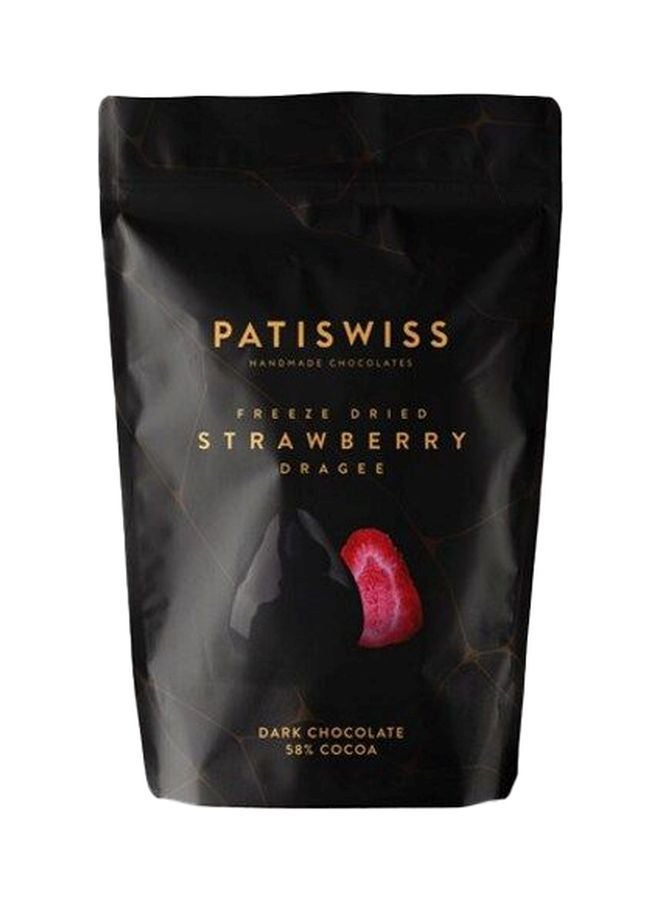 Patiswiss Freeze-Dried Strawberry Dark Chocolate 80G