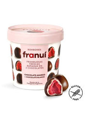 Franui Frozen Raspberries with Dark Chocolate 150g