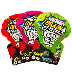 Brain Blasterz Sour Powder with Lolly Dipper