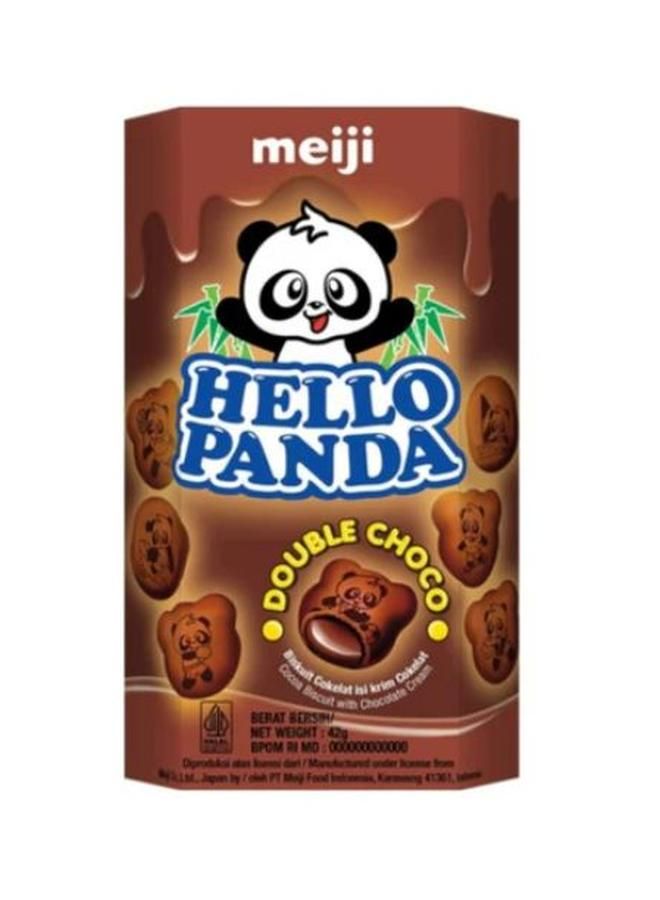 Meiji Hello Panda Double Chocolate 42g