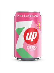 7UP Zero Pnk Lemonade 330ml