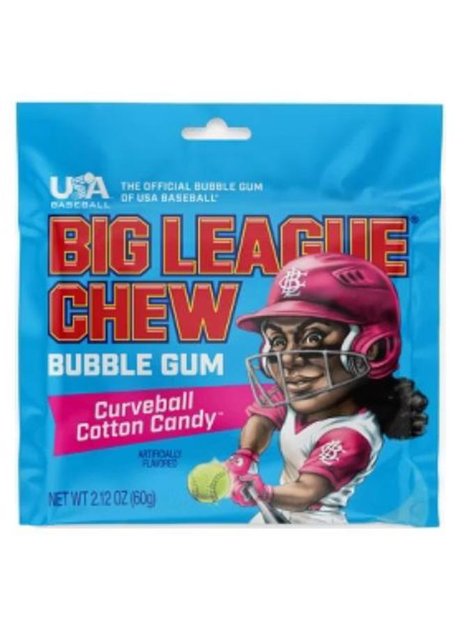 Candy Big League Chew Cotton Candy e 60 Gr