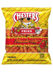 Chester's Fries Flamin' Hot Corn Snacks 49.6g