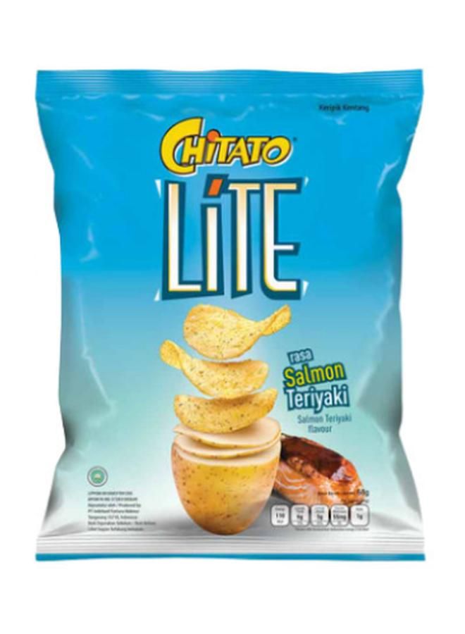 Chitato Lite Potato Chips 68g Salmon Teriyaki
