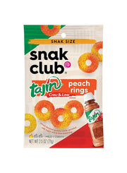 Snak Club Taji Peach Rings 2.50oz